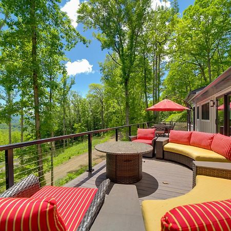 Remote Smoky Mtn Escape With Views And Trail Access! Villa Cullowhee Exteriör bild