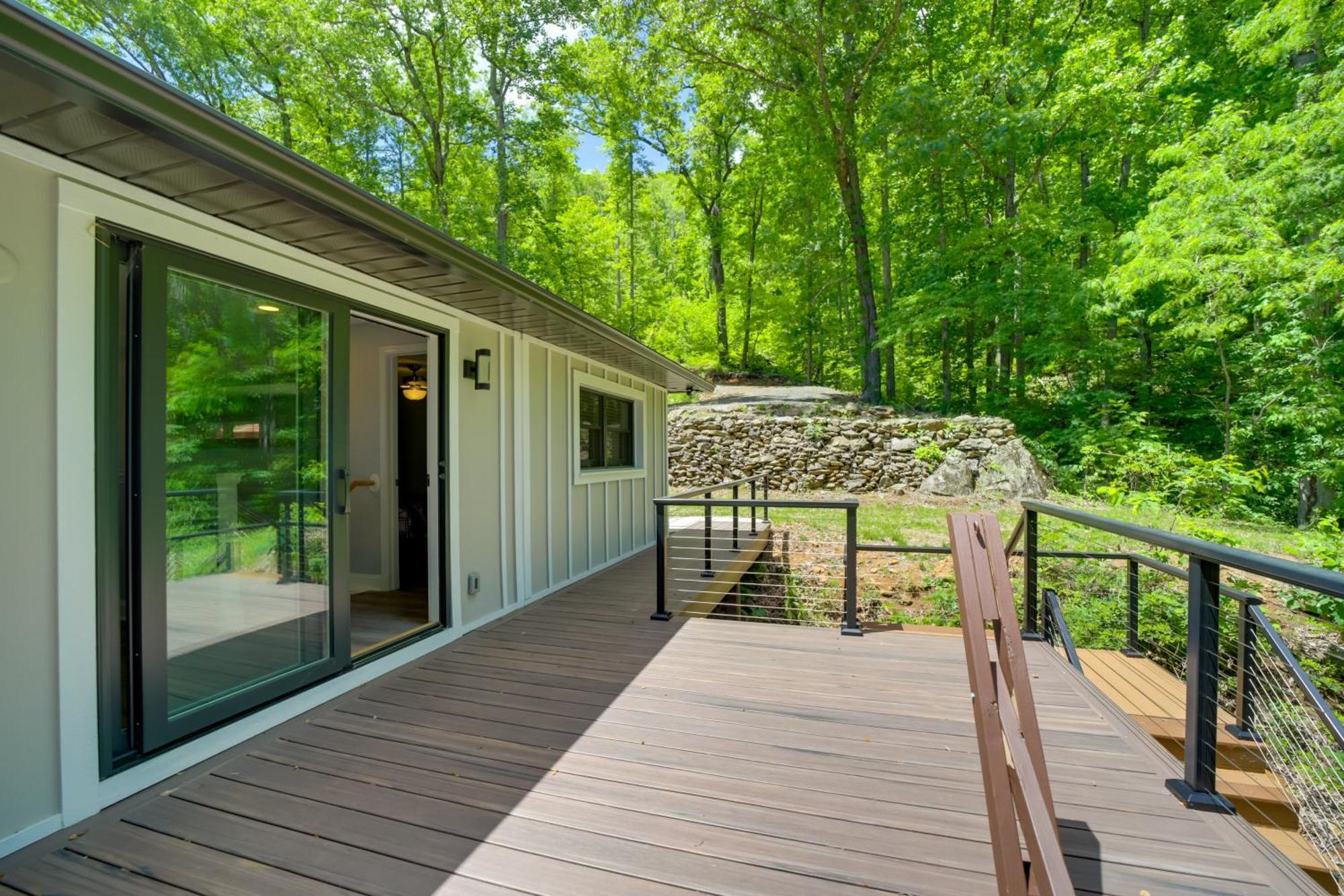 Remote Smoky Mtn Escape With Views And Trail Access! Villa Cullowhee Exteriör bild